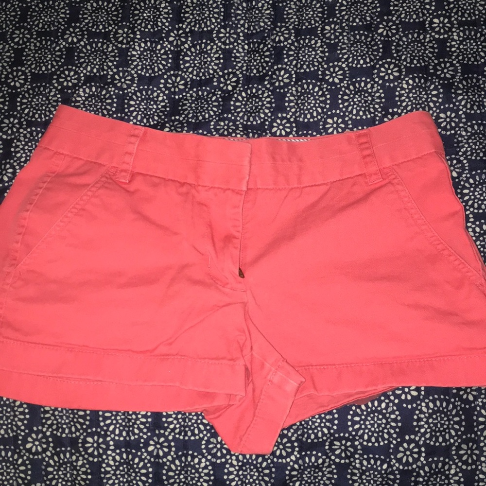 Pink Salmon Chino Shorts